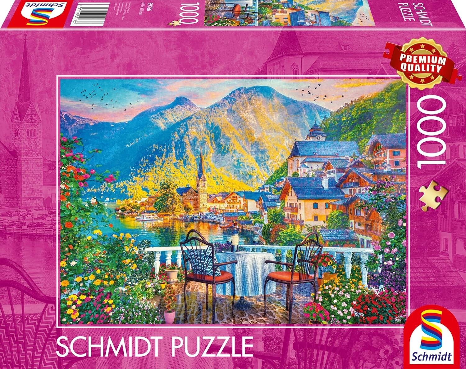 Puzzle - Malerisches Hallstatt (1000 Teile)