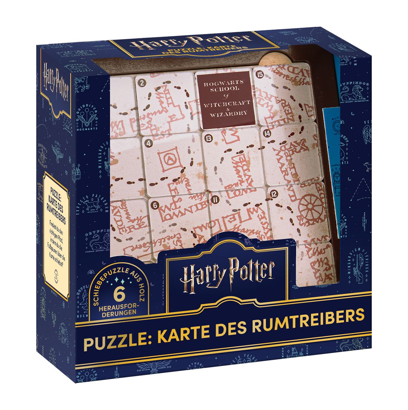 Harry Potter – Puzzle: Die Karte des Rumtreibers