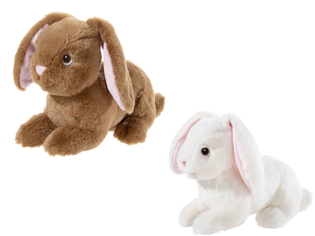 HASE liegend 2-fach GRS (Plüsch, 25cm)