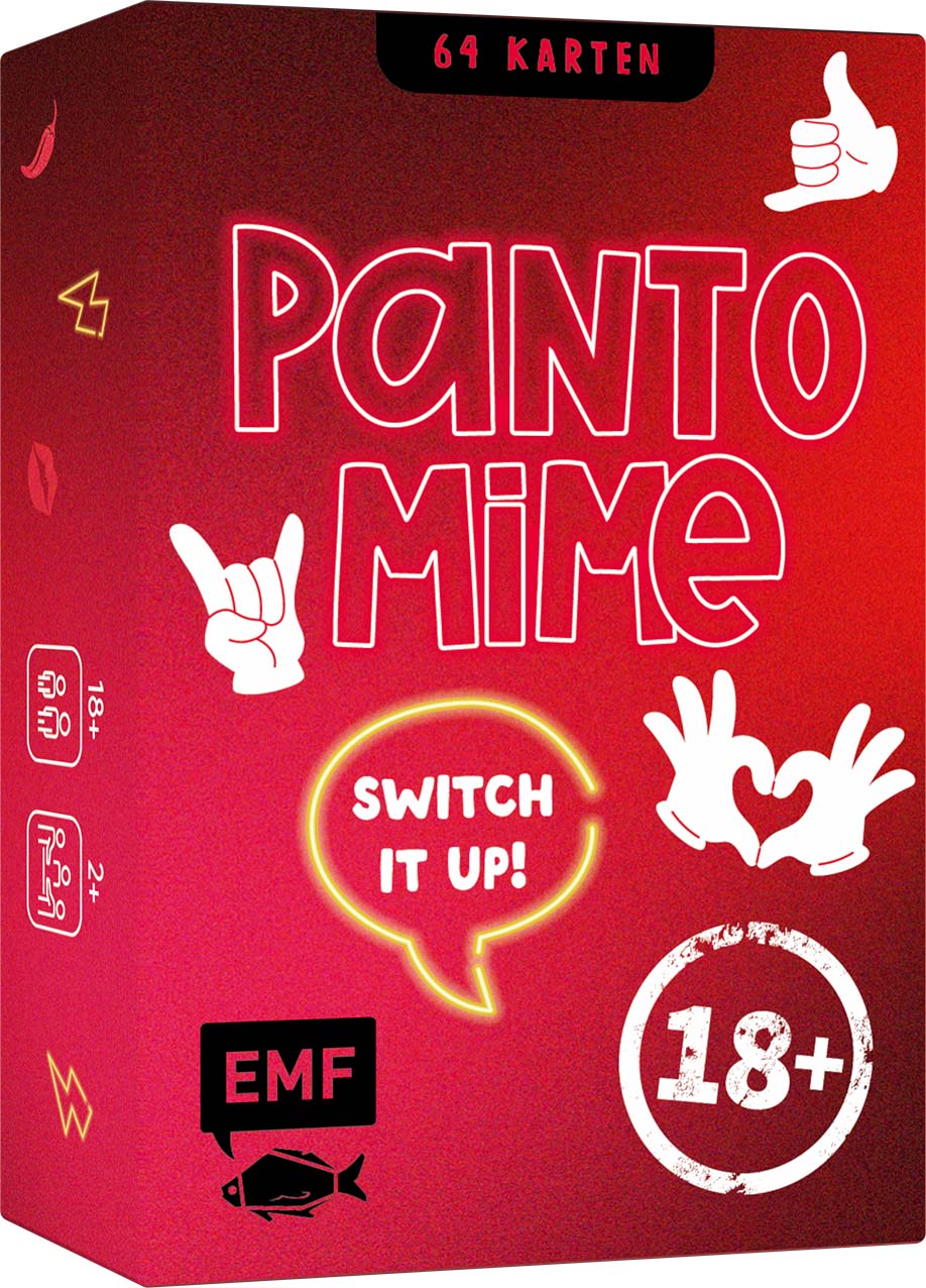 Kartenspiel: Pantomime – Switch it up! – Ü18