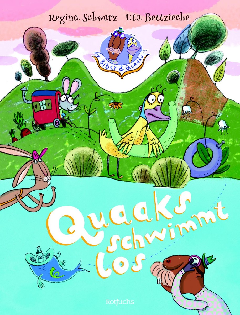 Biber & Quaaks: Quaaks schwimmt los