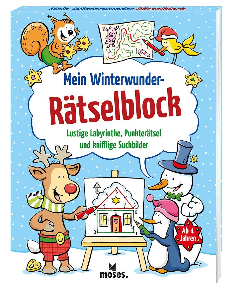 Mein Winterwunder-Rätselblock