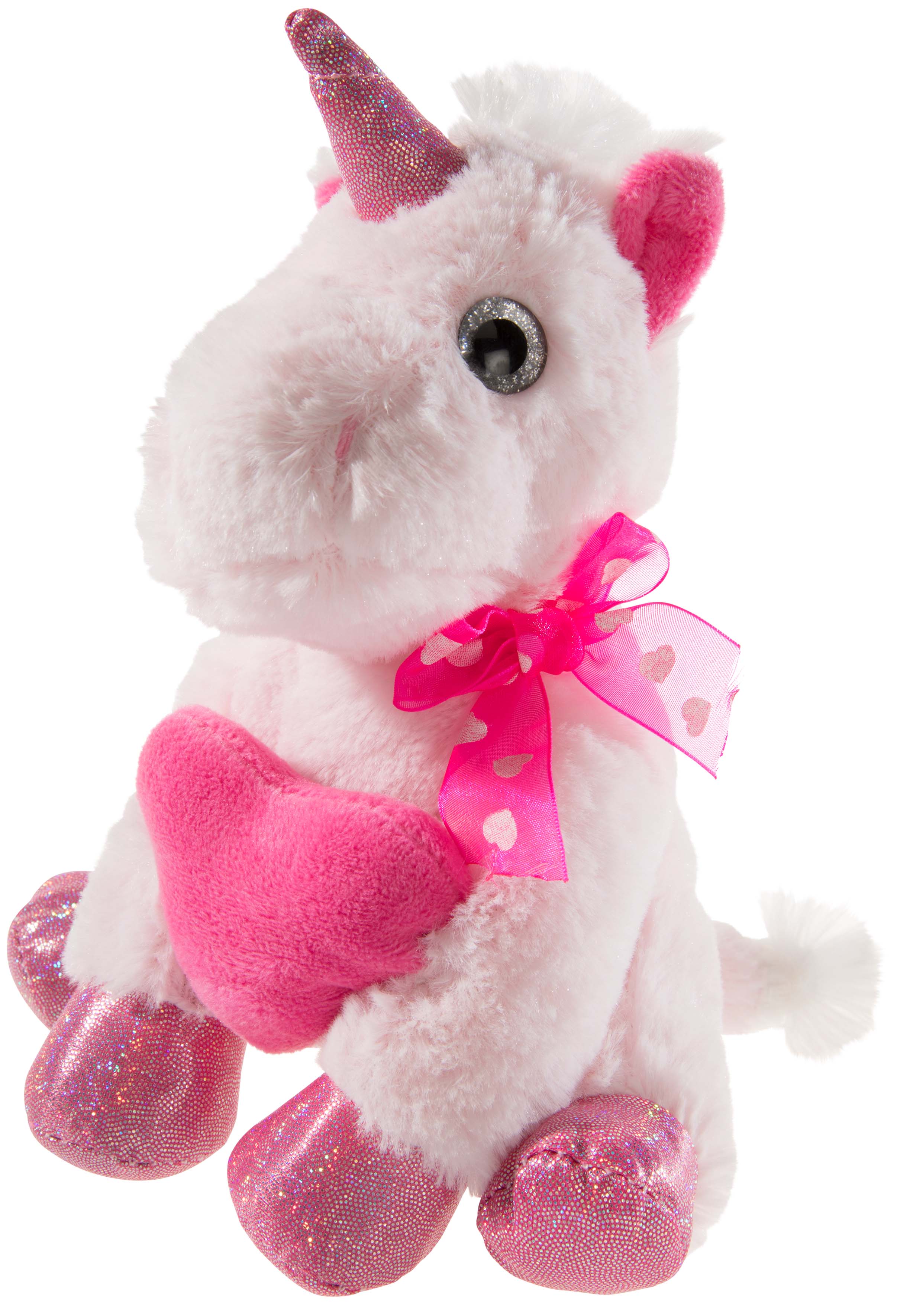 EINHORN sitzend mit Herz