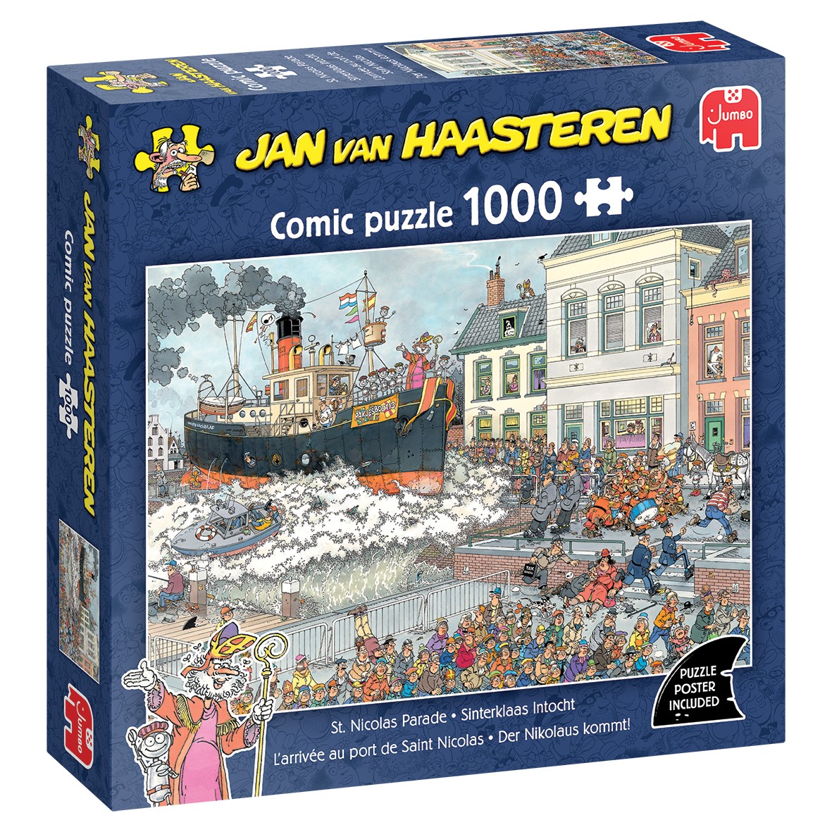 Jan van Haasteren - Der Nikolaus kommt (1000 Teile)