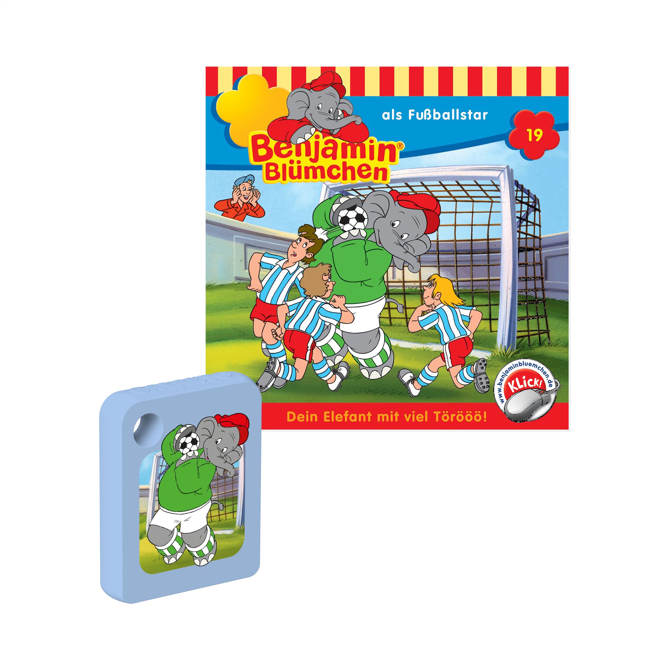 Galakto Token - Benjamin Blümchen als Fußballstar