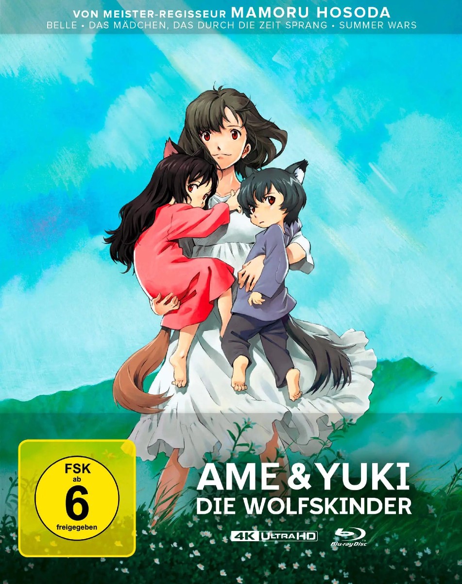 Ame & Yuki - Die Wolfskinder (Limitiertes Steelbook, 4K-UHD