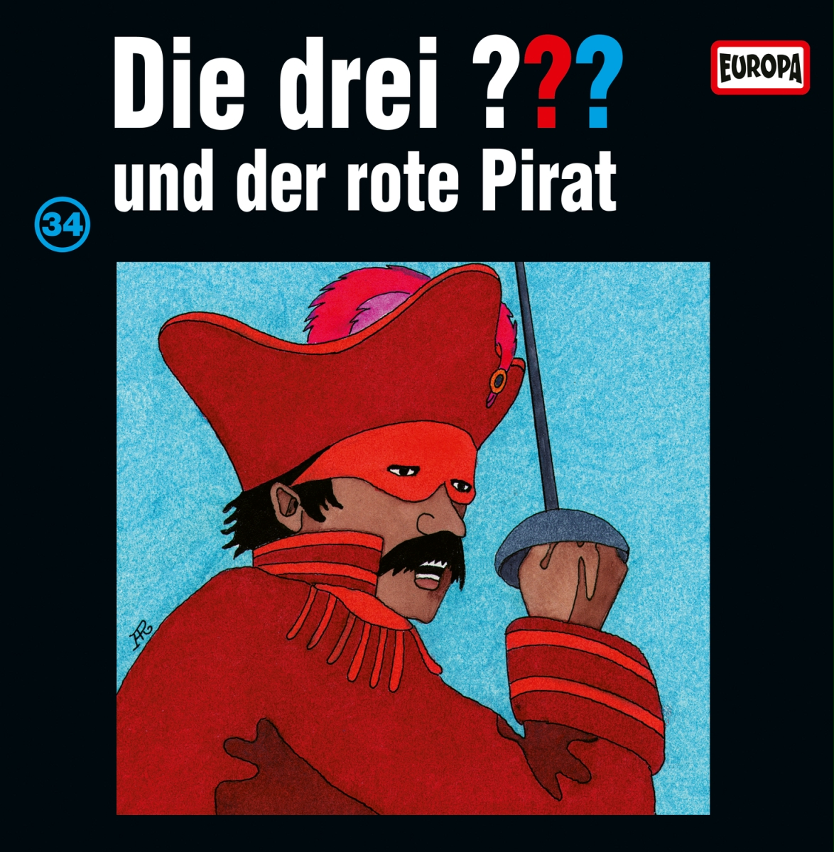 Die drei ??? (34) und der rote Pirat (Picture-LP)