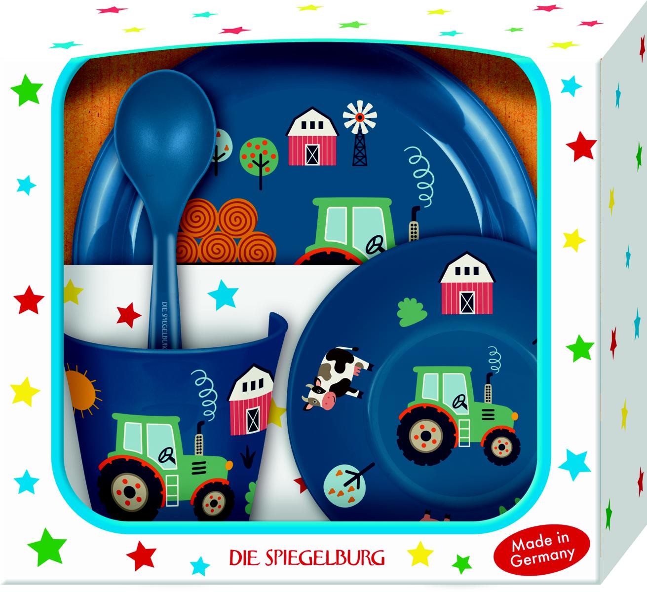 Geschirr Geschenkset: Traktor - Wenn ich mal groß bin