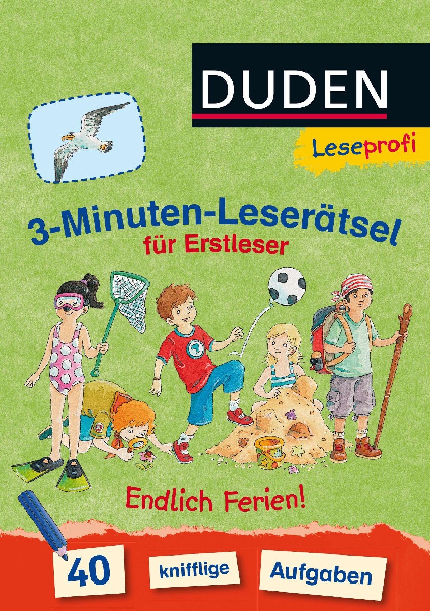 Duden Leseprofi - 3-Minuten-Leserätsel für Erstleser: Endli