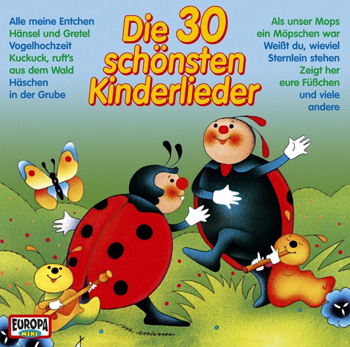 Die 30 schönsten Kinderlieder
