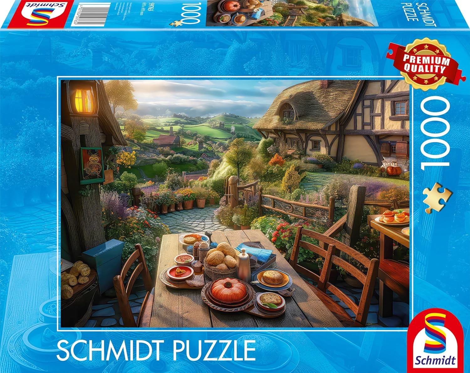 Puzzle - Frühstück mit Aussicht (1000 Teile)