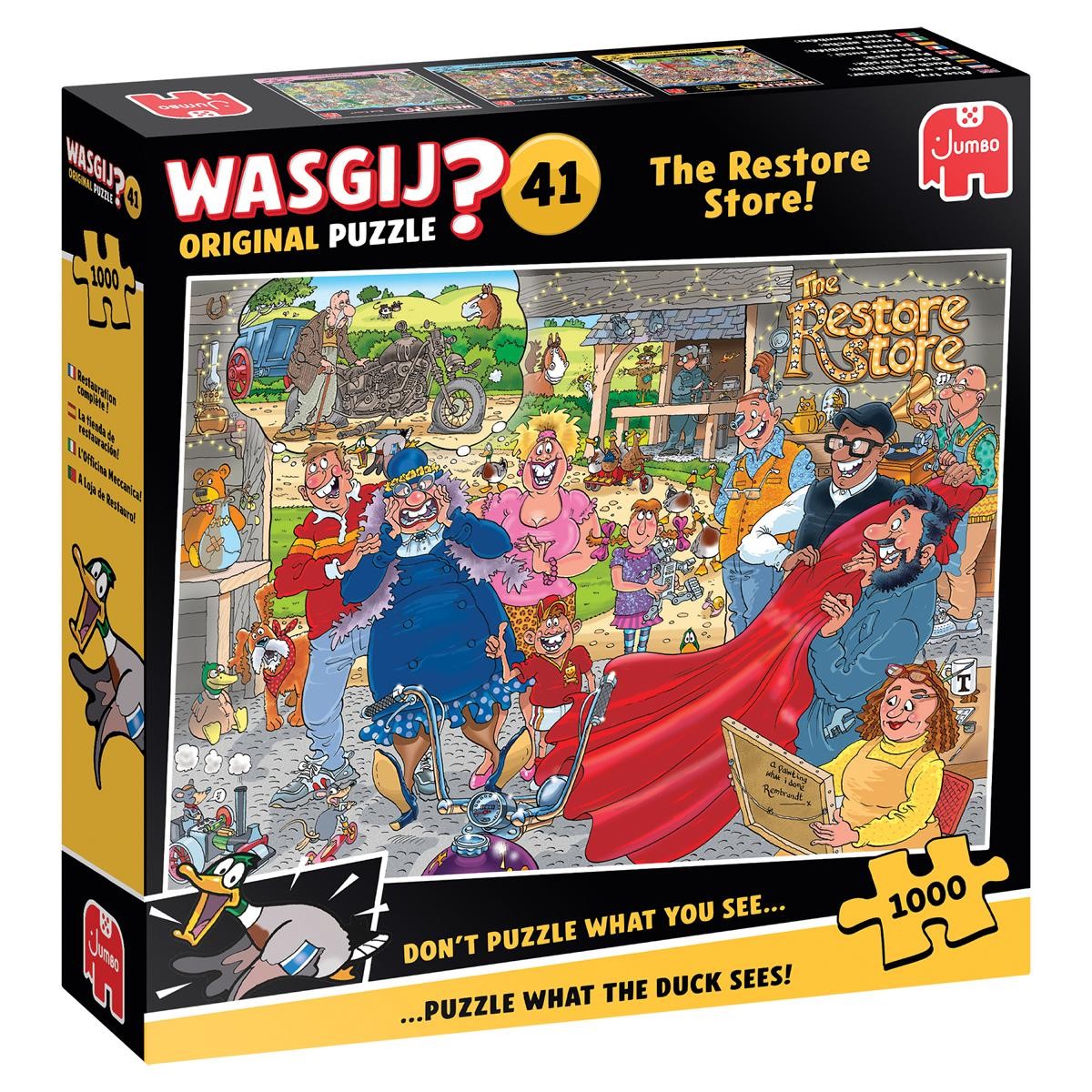 Wasgij Original 41 - Die Reparatur-Werkstatt  (1000 Teile)