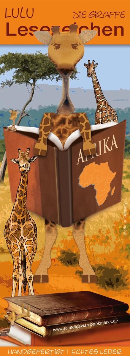 Lesezeichen Giraffe