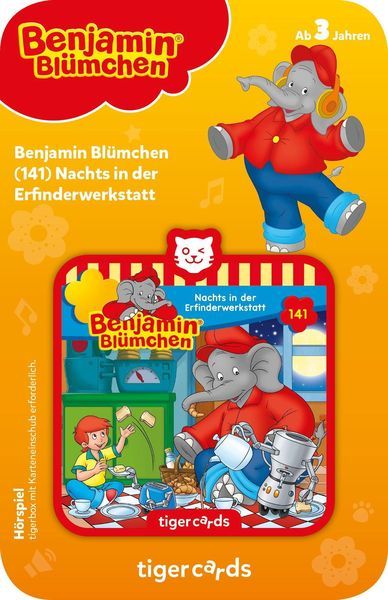 tigercard - Benjamin Blümchen: Erfinderwerkstatt