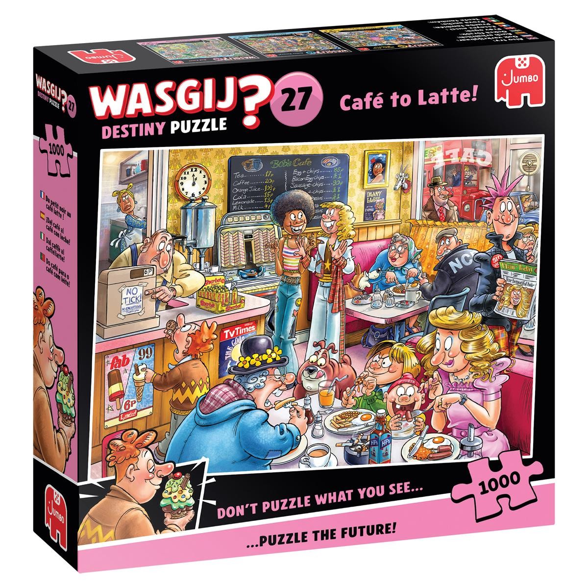 Wasgij Destiny 27 - Café Latte (1000 Teile)