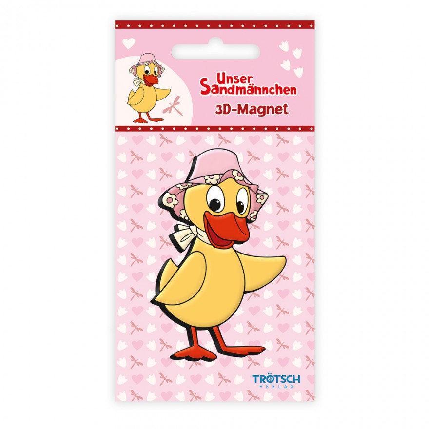 Schnatterinchen - 3 D Magnet (10er-VE)