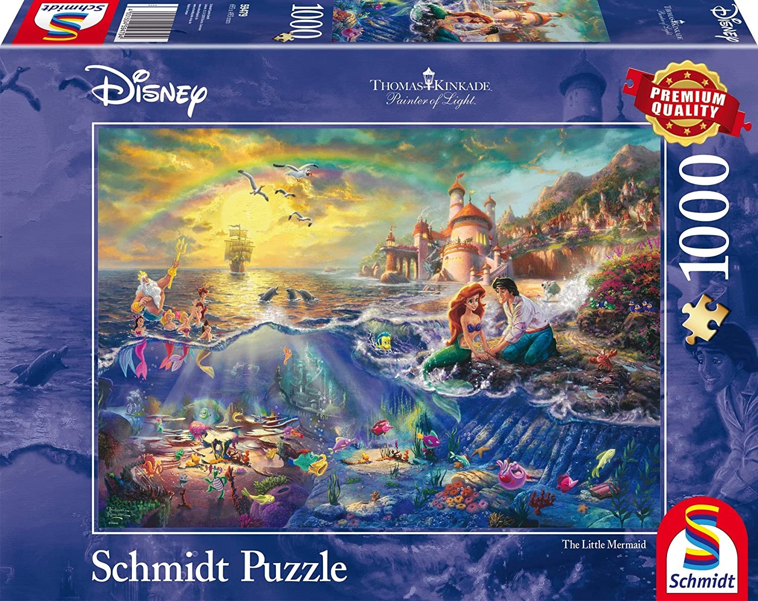 Puzzle - Disney: Arielle (1000 Teile)