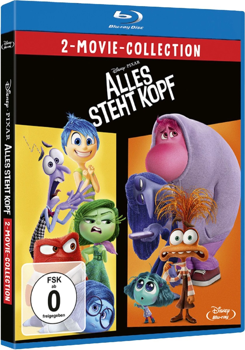 Alles steht Kopf / Alles steht Kopf 2 (2-Movie Collection)