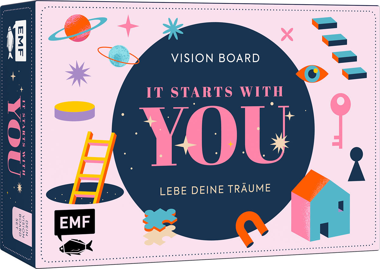 Vision Board: It starts with YOU – Lebe deine Träume für Te
