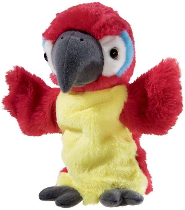 HANDSPIELPUPPE Papagei (Plüsch, 31cm)