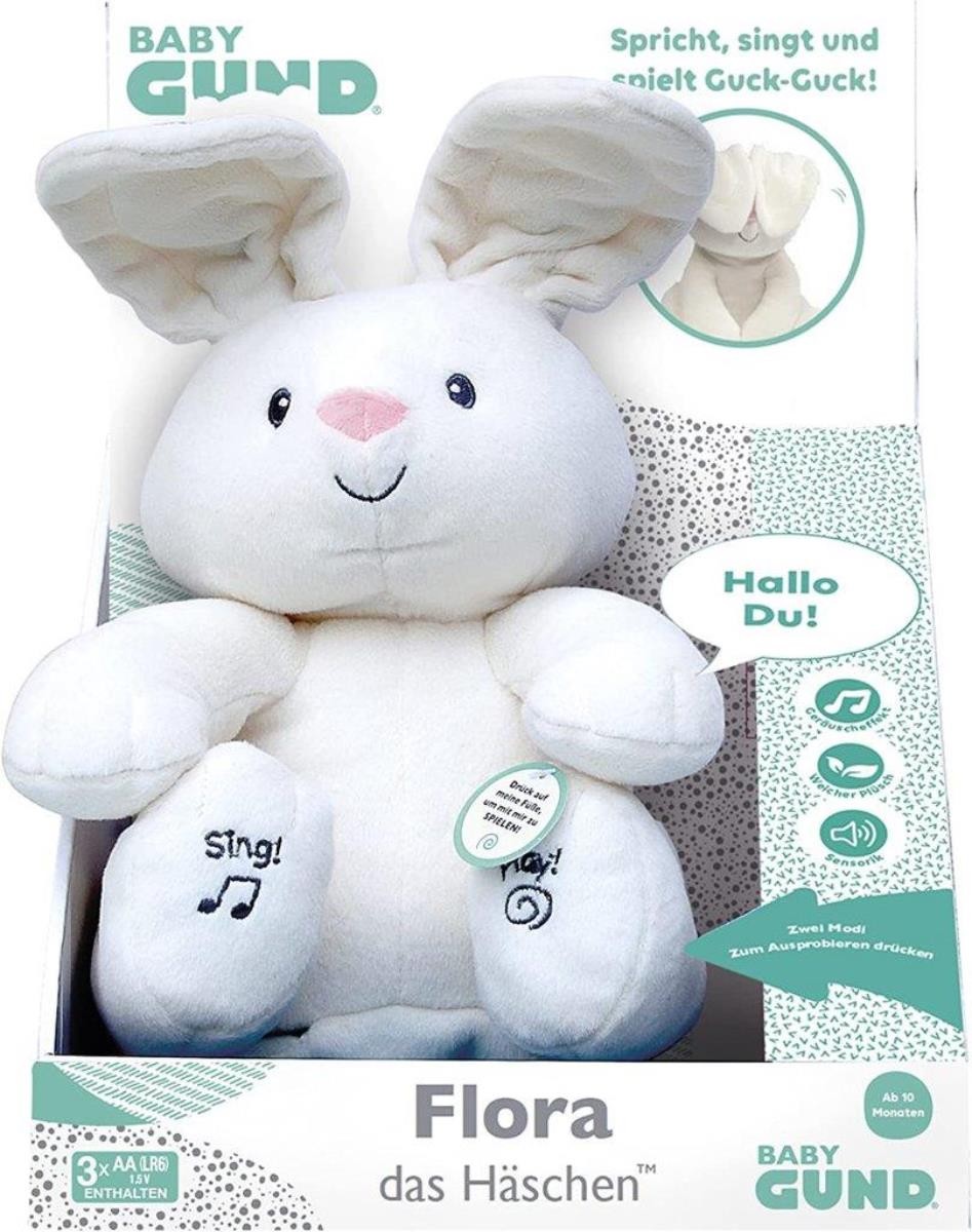 Flora, das singende und sprechende Häschen (30cm)