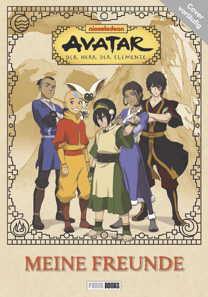 Avatar Herr der Elemente: Meine Freunde - Freundebuch