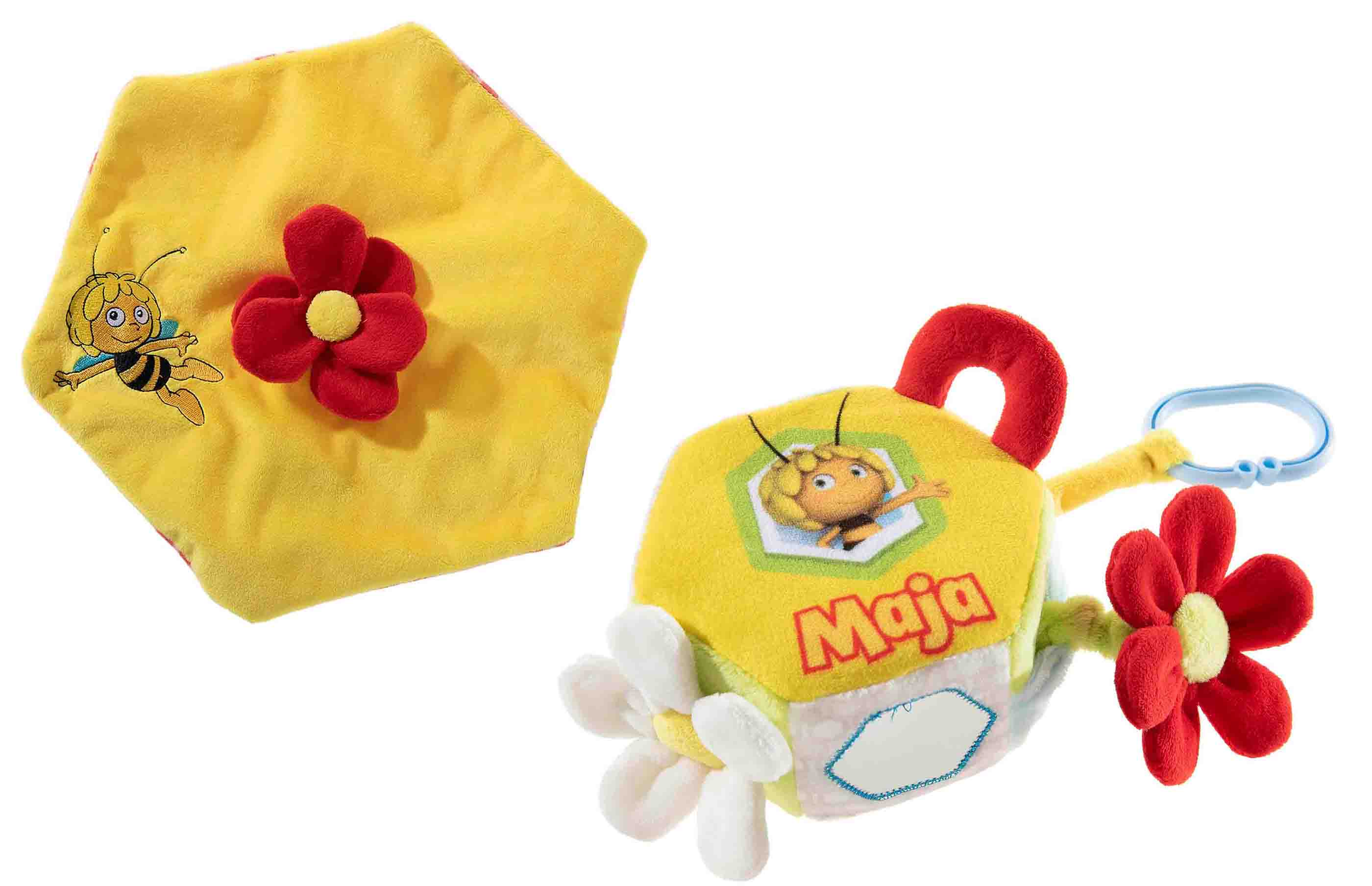 BIENE MAJA Set Schnuffeltuch und Wabe