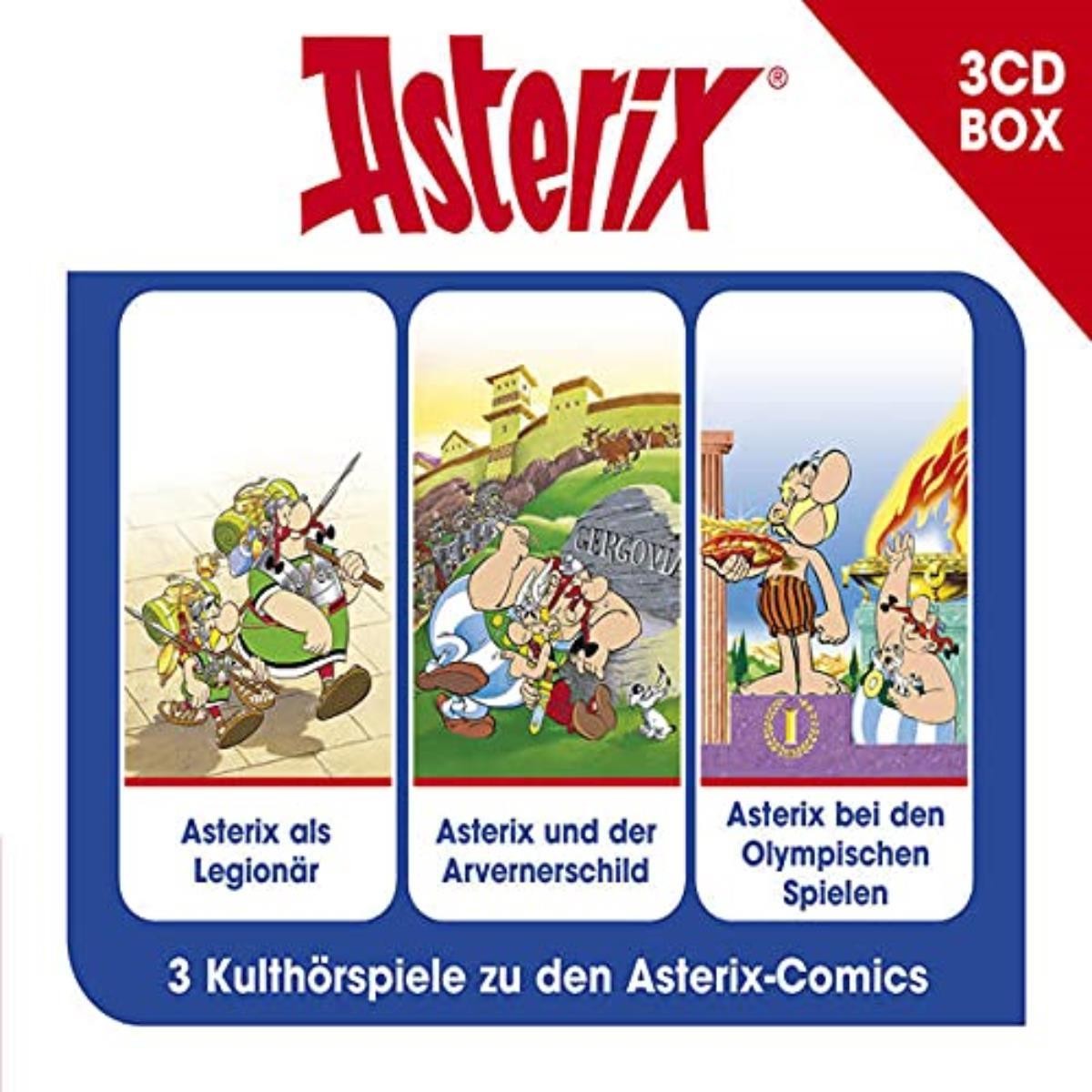 Asterix Hörspielbox 4 (F.10-12) 3 CD-Box