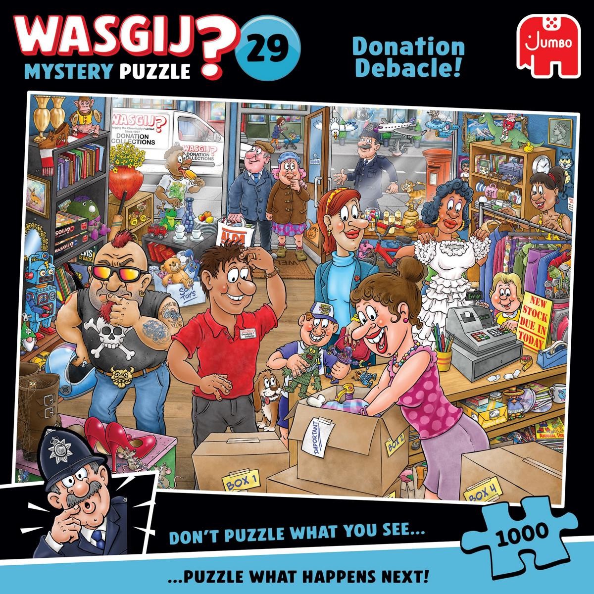Wasgij Mystery 29 - Spenden-Desaster (1000 Teile)