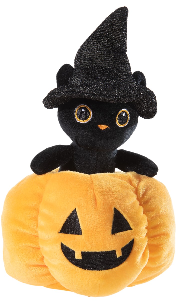 HALLOWEEN Peek-A-Boo Katze GRS