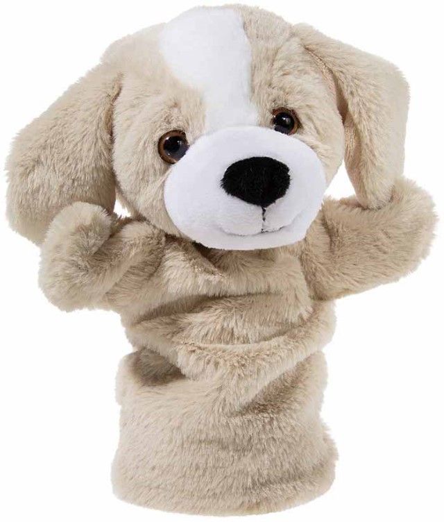 HANDSPIELPUPPE Hund (Plüsch, 25cm)