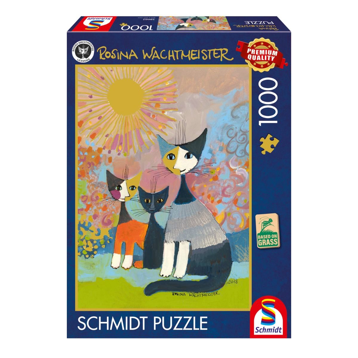 Puzzle - Rosina Wachtmeister: Unter goldener Sonne (1000 Tei