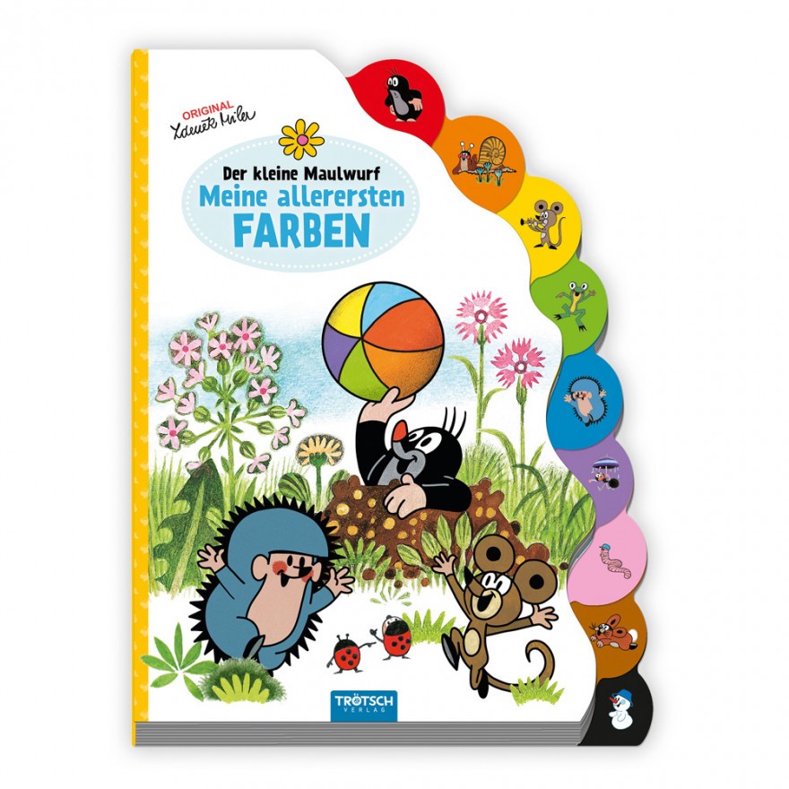 Der kleine Maulwurf - Meine allerersten Farben (Registerbuc
