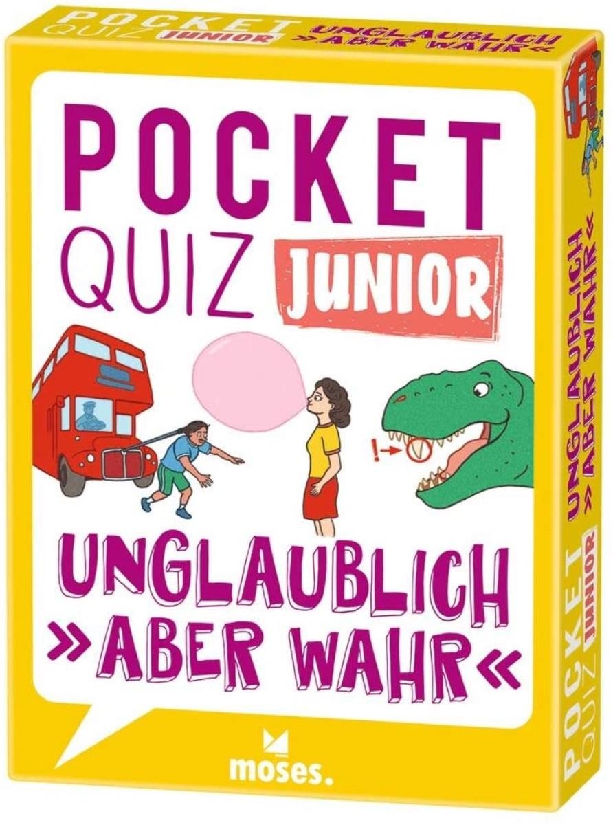 Pocket Quiz Junior Unglaublich, aber wahr