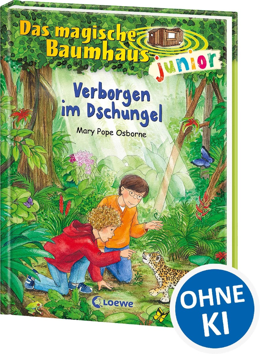 Das magische Baumhaus junior (Band 6) - Verborgen im Dschun
