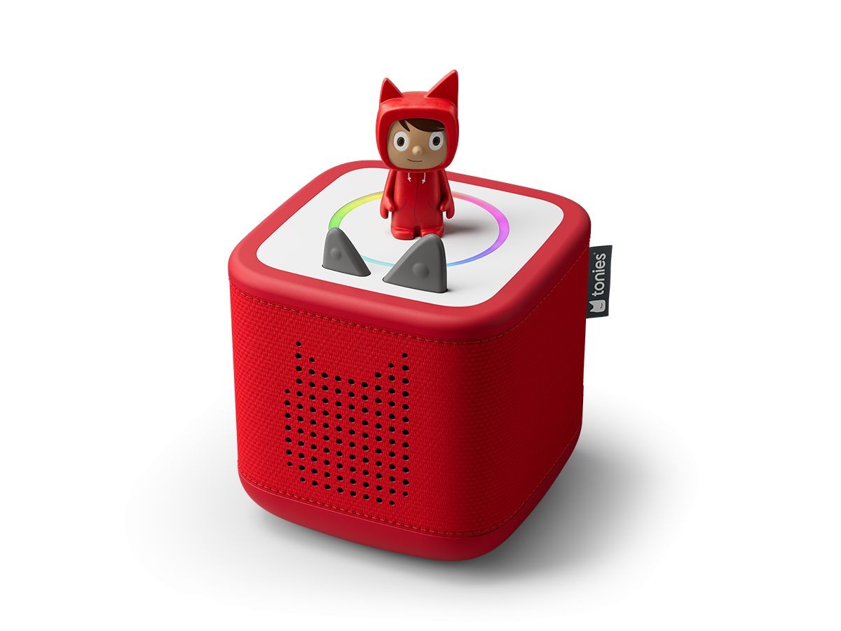 Toniebox 2 Starterset: Rot (incl. Kreativ-Tonie Rot)