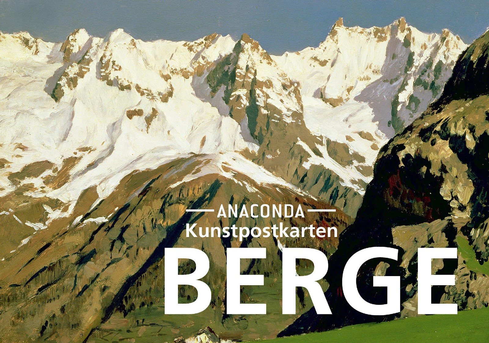 Postkarten-Set: Berge