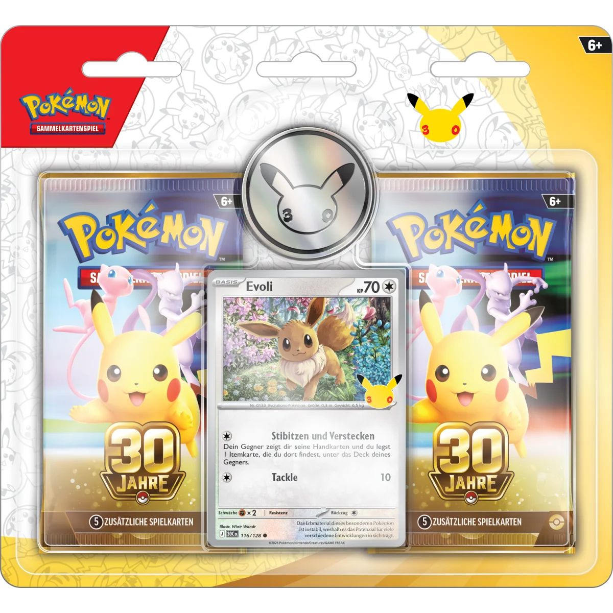 Pokemon 30 Jahre 2-Pack Blister