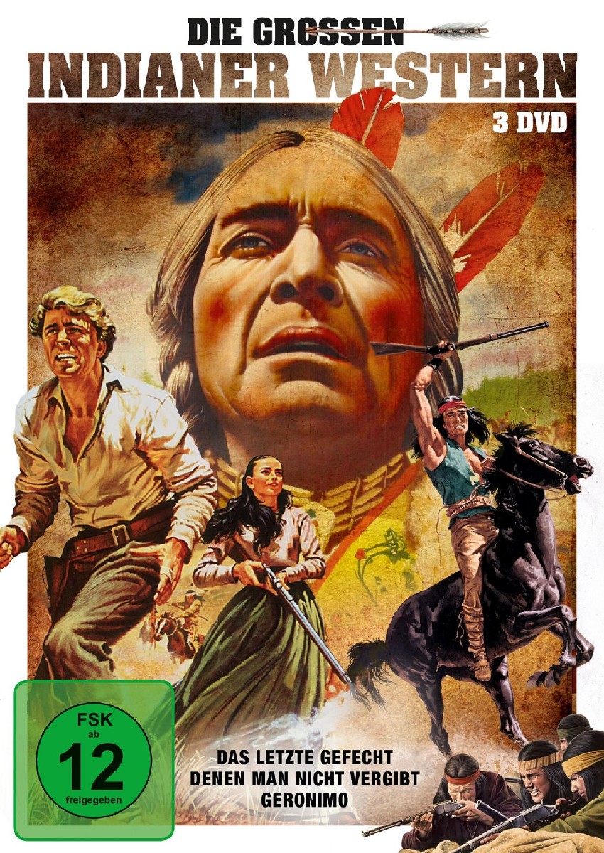 Die großen Indianer Western (3 Filme)