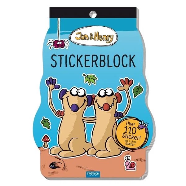 Jan & Henry - Stickerblock (5er-VE)