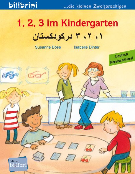 1, 2, 3 im Kindergarten (Deutsch-Persisch/Farsi)