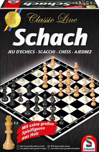 Classic Line: Schach (mit extra großen Spielfiguren)