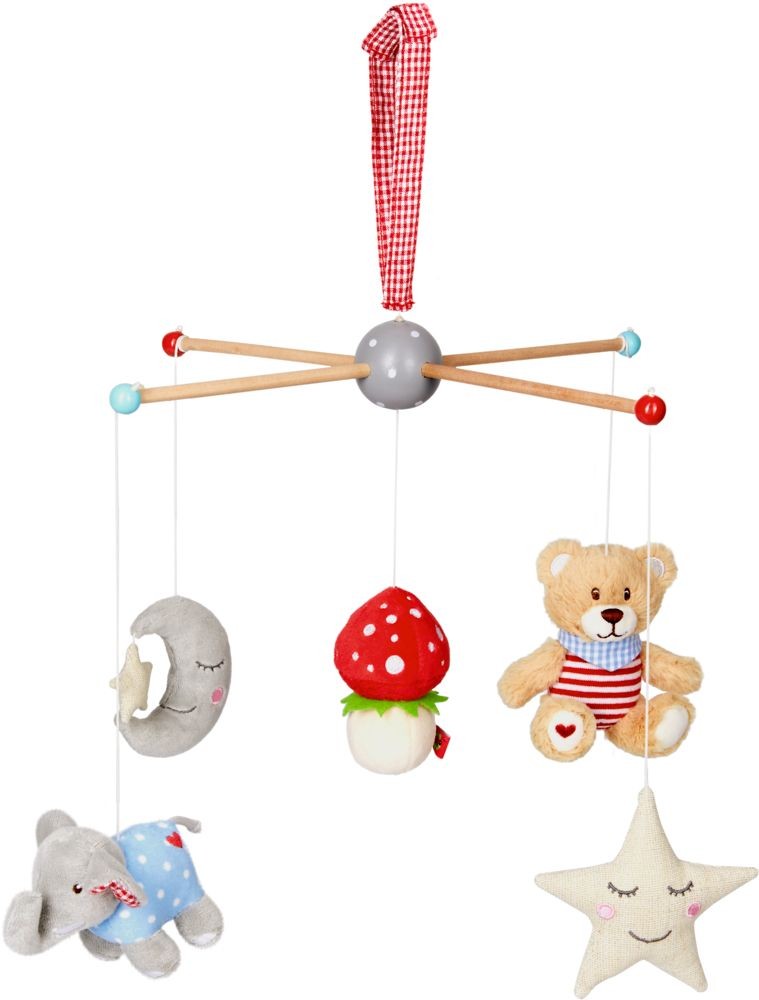 BabyGlück: Mobile (mit Teddy, Pilz, Stern, ...)