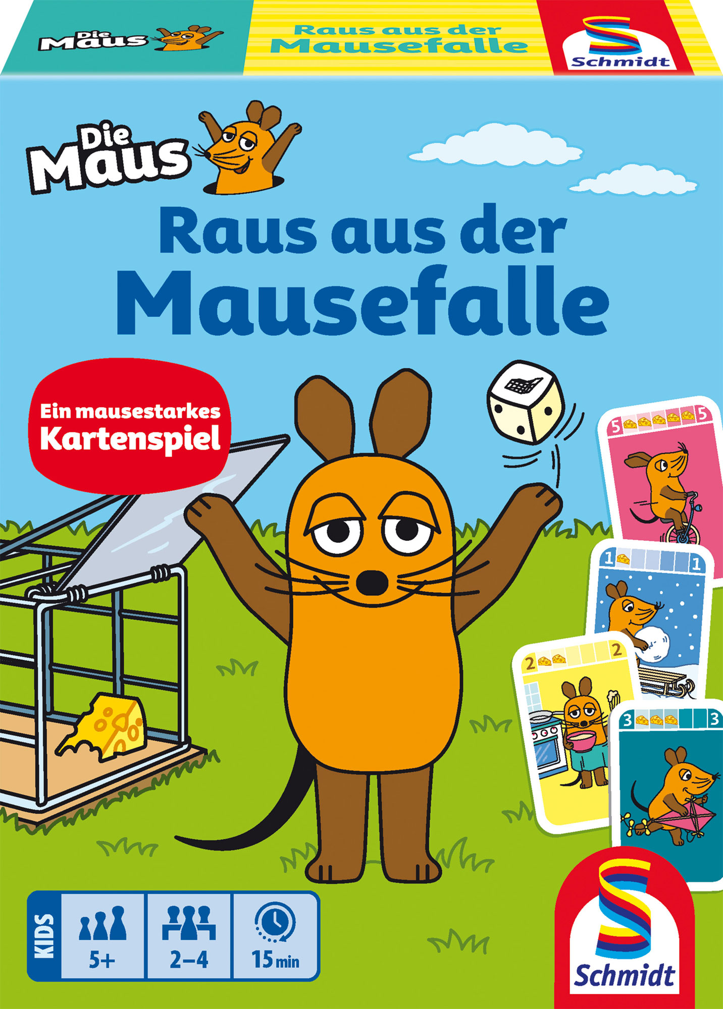 Die Maus: Raus aus der Mausefalle (Kartenspiel)