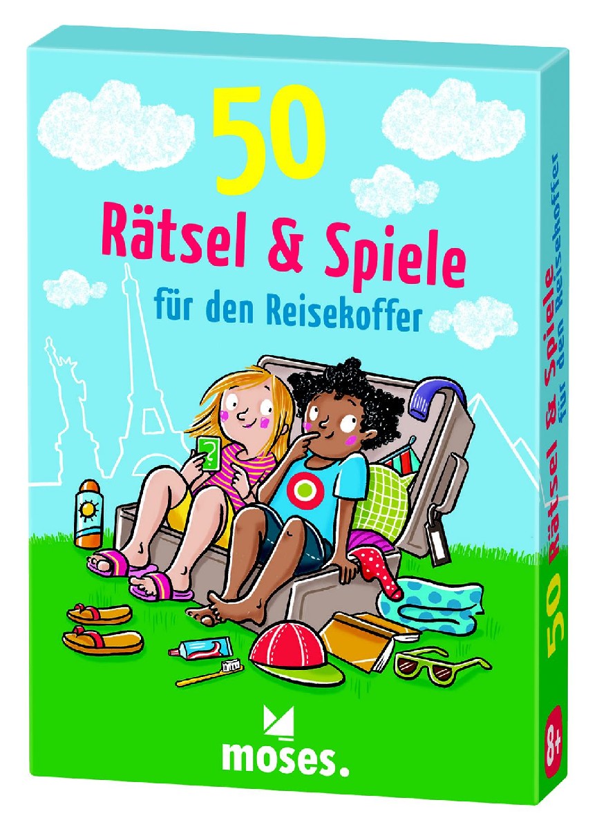 50 Rätsel & Spiele für den Reisekoffer