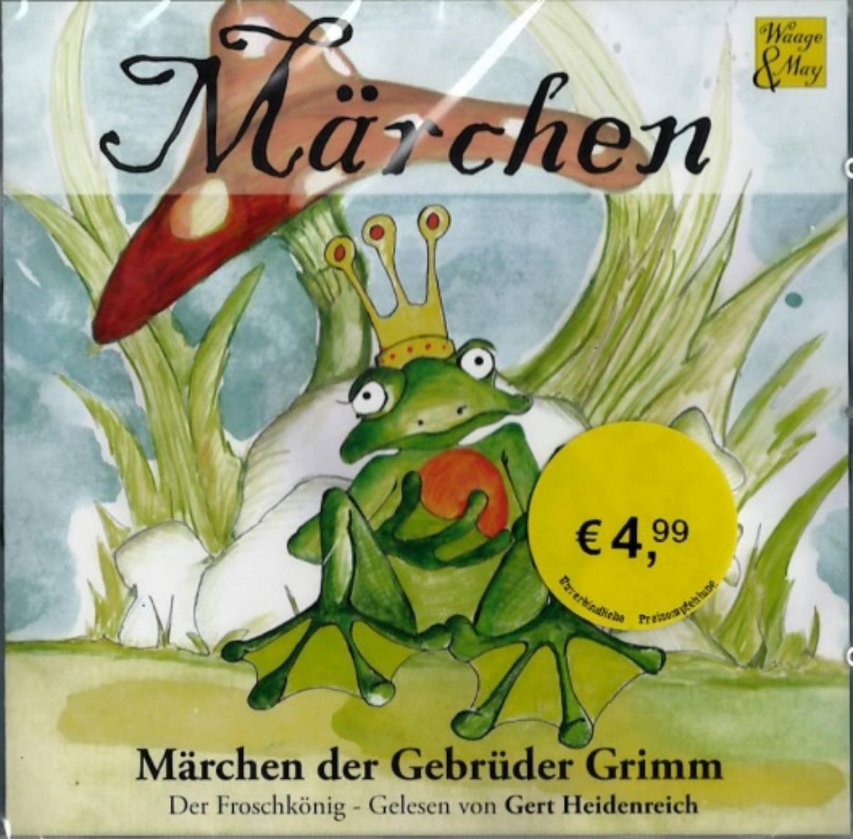 5 Märchen der Gebrüder Grimm (gelesen von Gert Heidenreich)