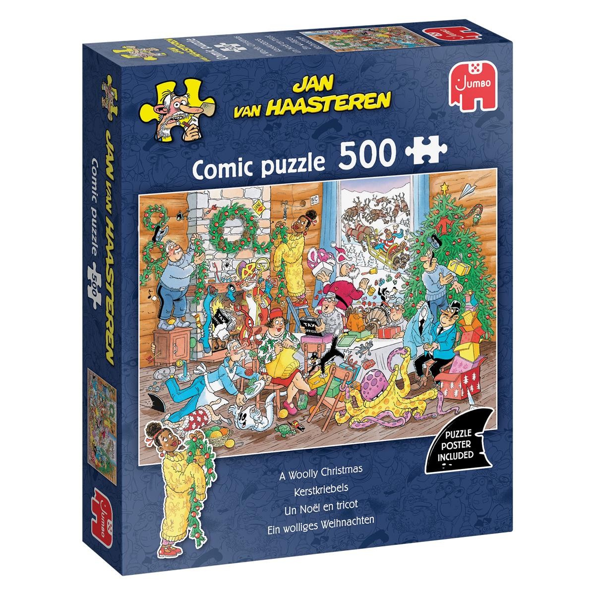 Jan van Haasteren - Ein wolliges Weihnachten  (500 Teile)