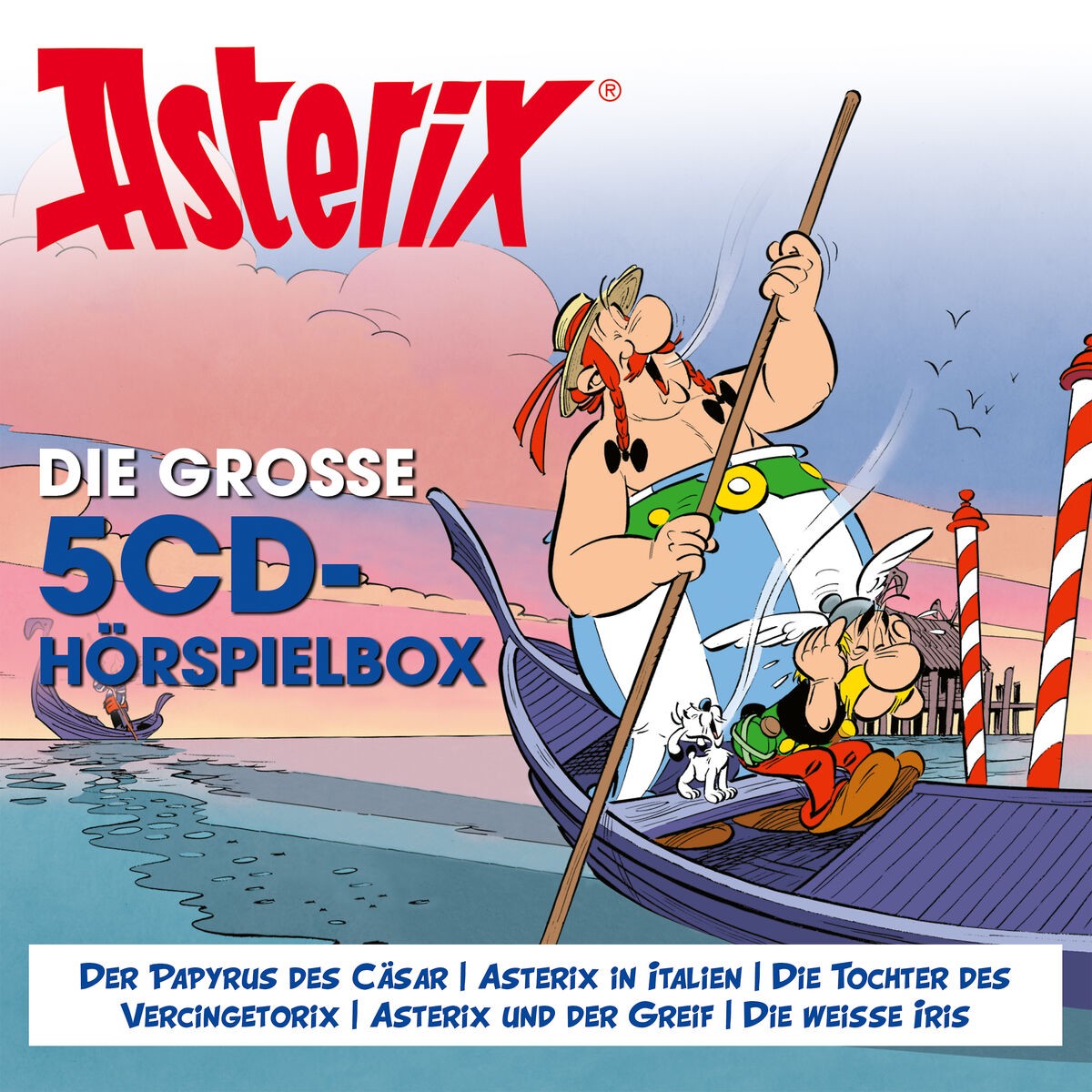 Asterix - Die grosse 5CD-Hörspielbox Vol. 8 (F.35-40)