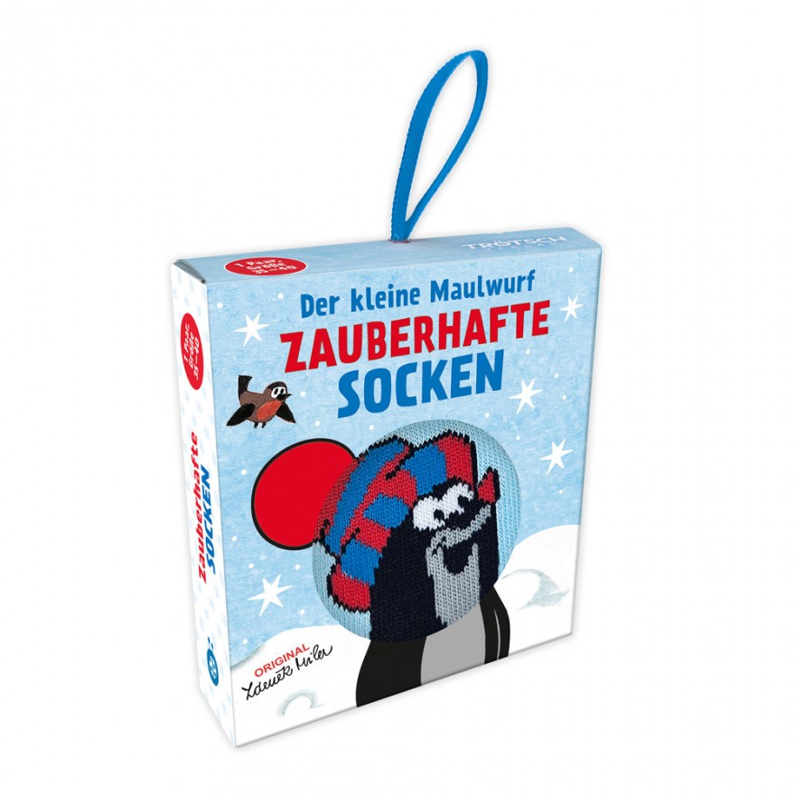 Der kleine Maulwurf - Wintersocken Gr.35-40 (5er-VE)