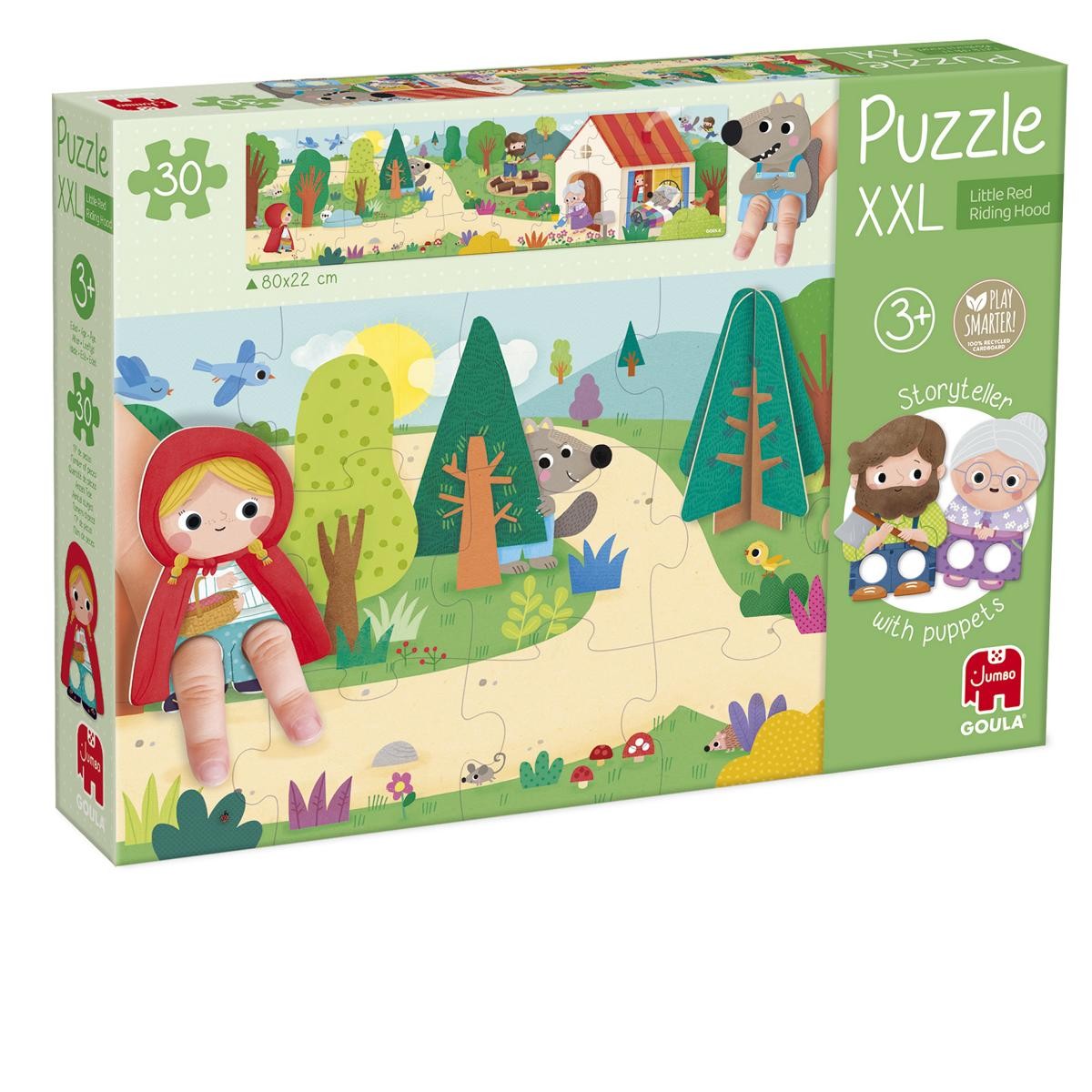 GOULA - XXL-Puzzle Rotkäppchen